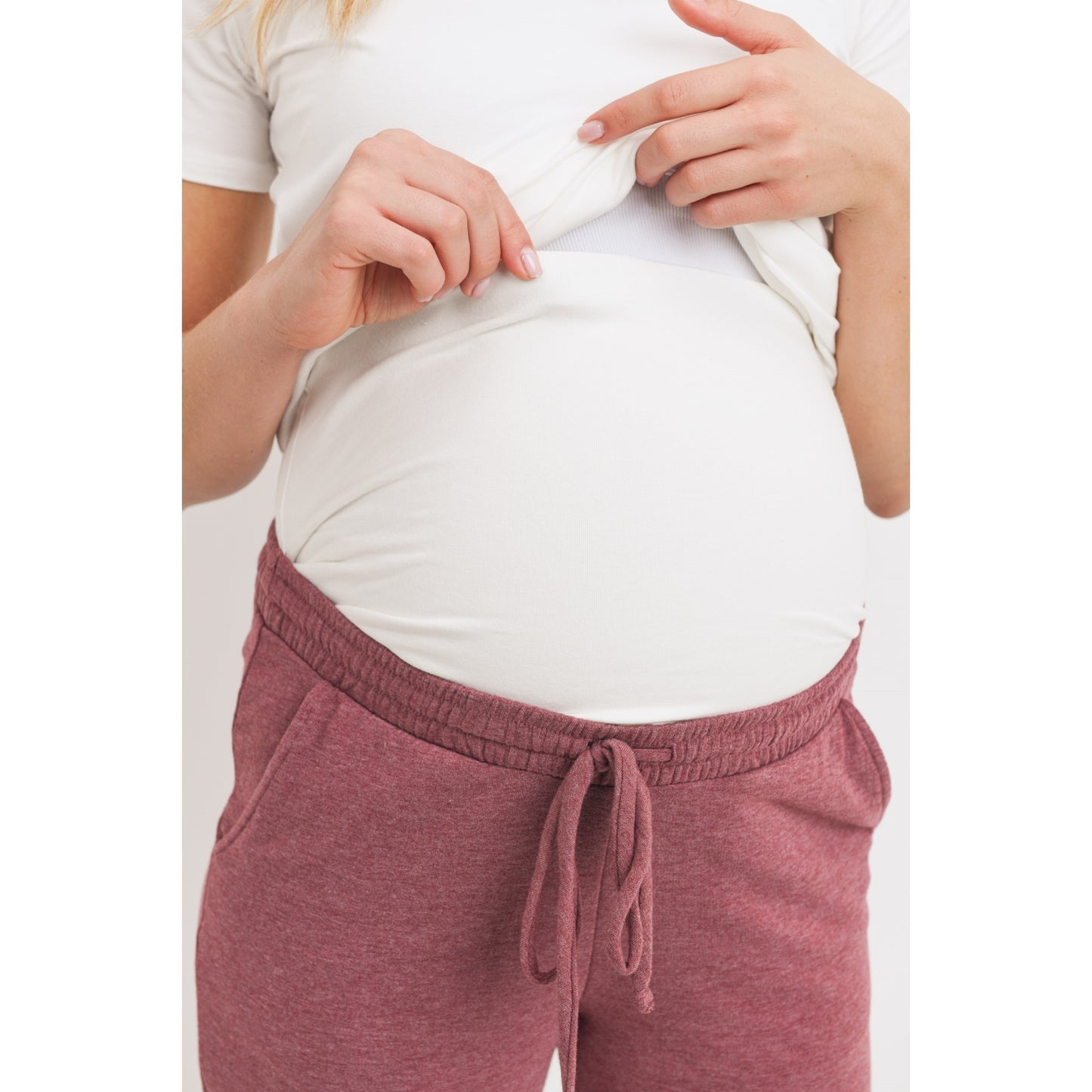 Maternity Lounge Pants Mauve