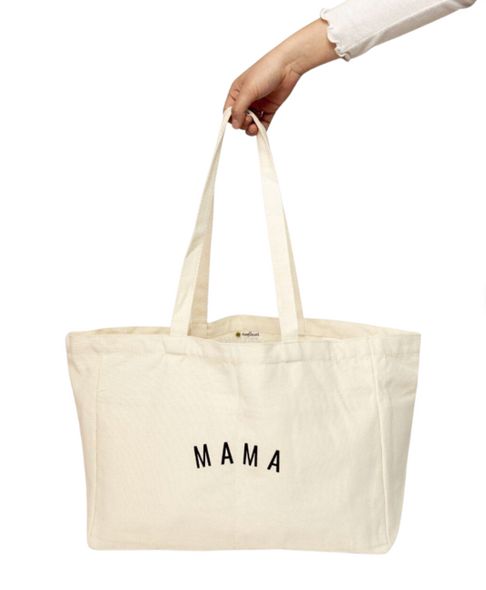 Mama Canvas Tote Bag