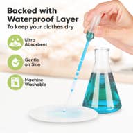 Comfy Lite Organic Nursing Pads, Reusable Breast Pads | Soft White