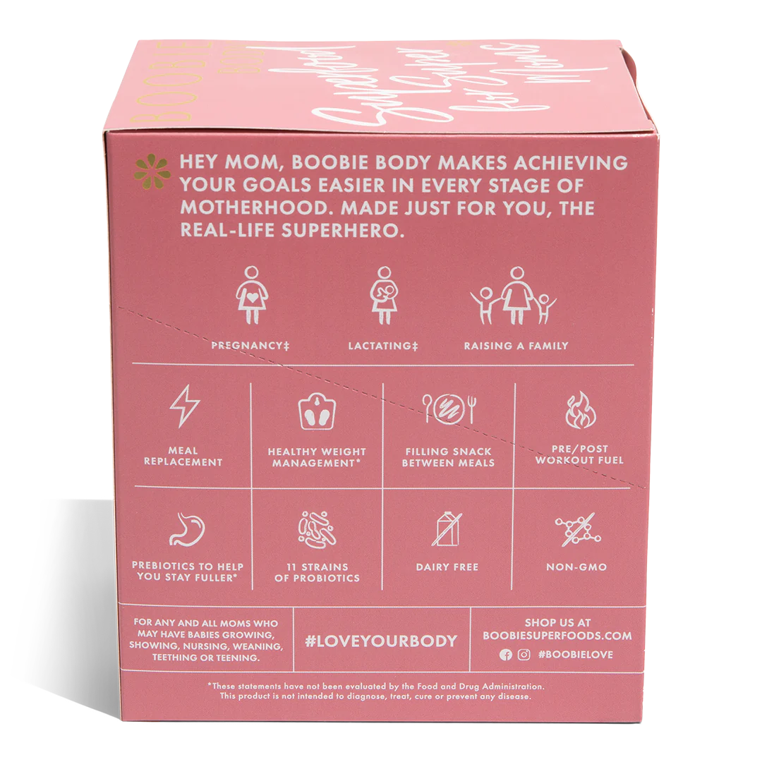 Boobie Body SuperFoods for Super Moms