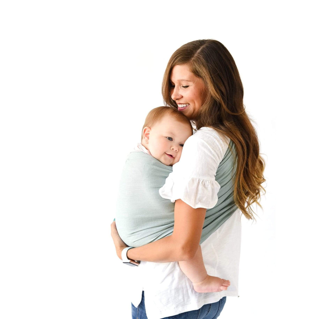 Kyte Baby Linen Ring Sling color Willow