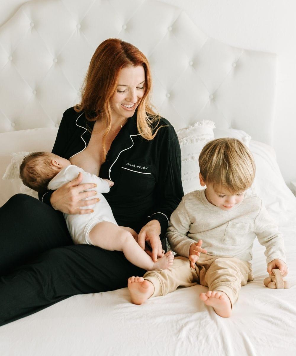 Mama Pajamas Long Sleeved