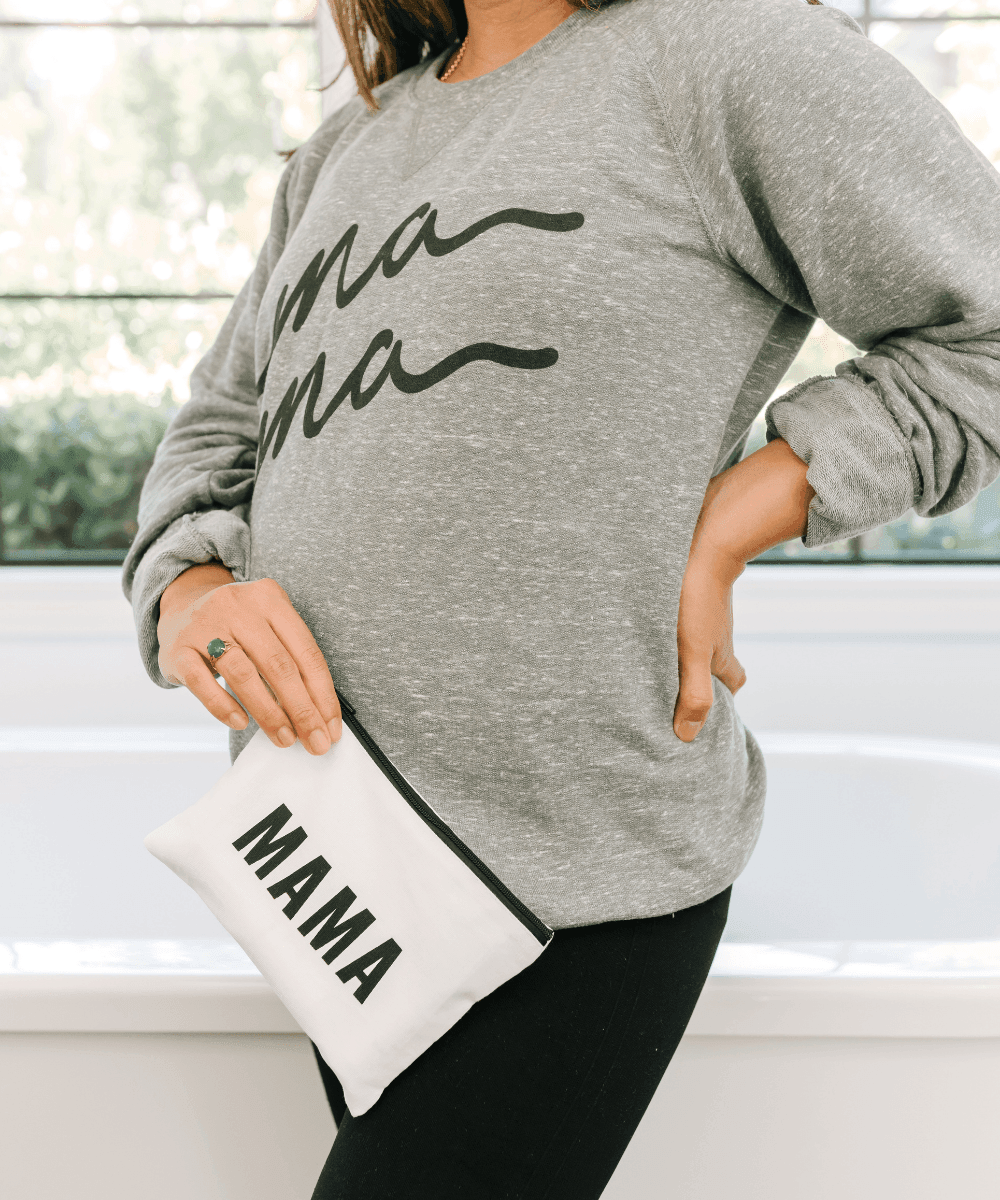 Mama Canvas Pouch
