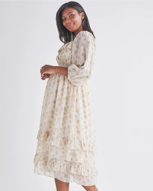 Daisy Romantic Cream Print
