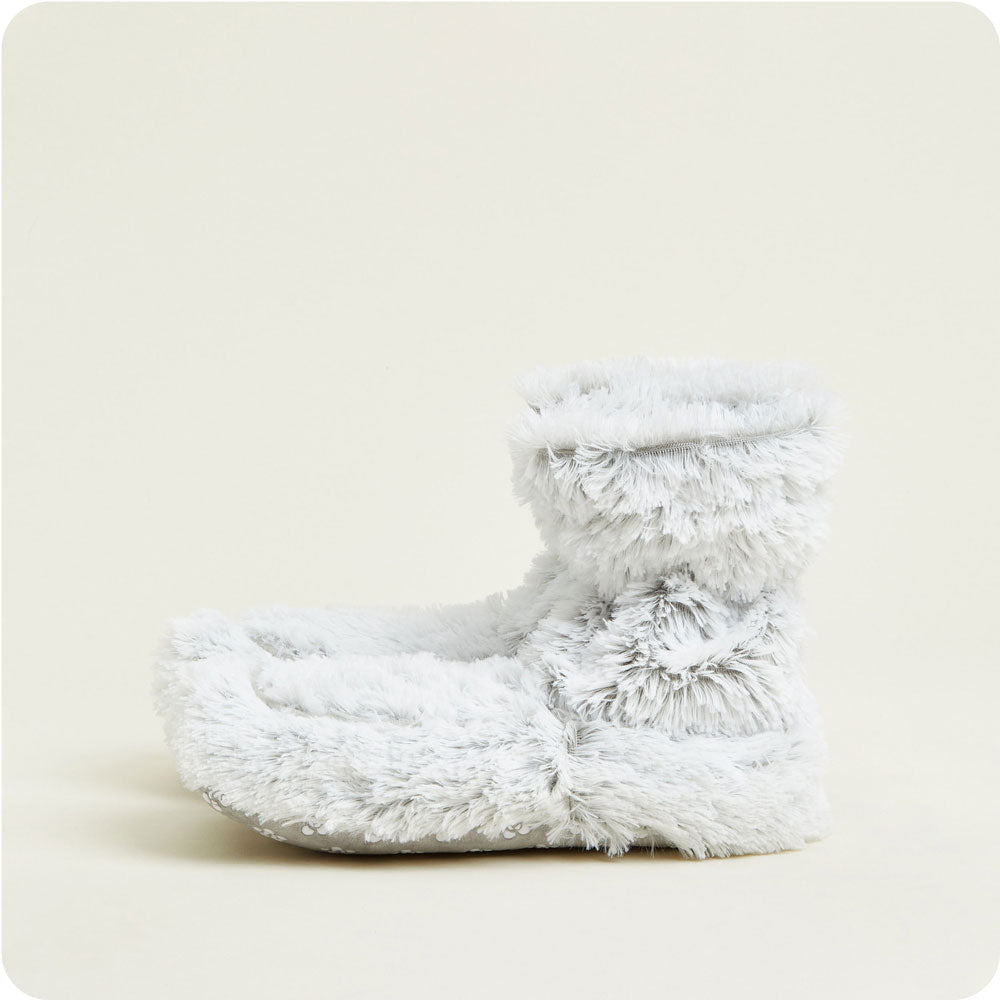 Warmies  Marshmallow Grey Microwaveable Boots