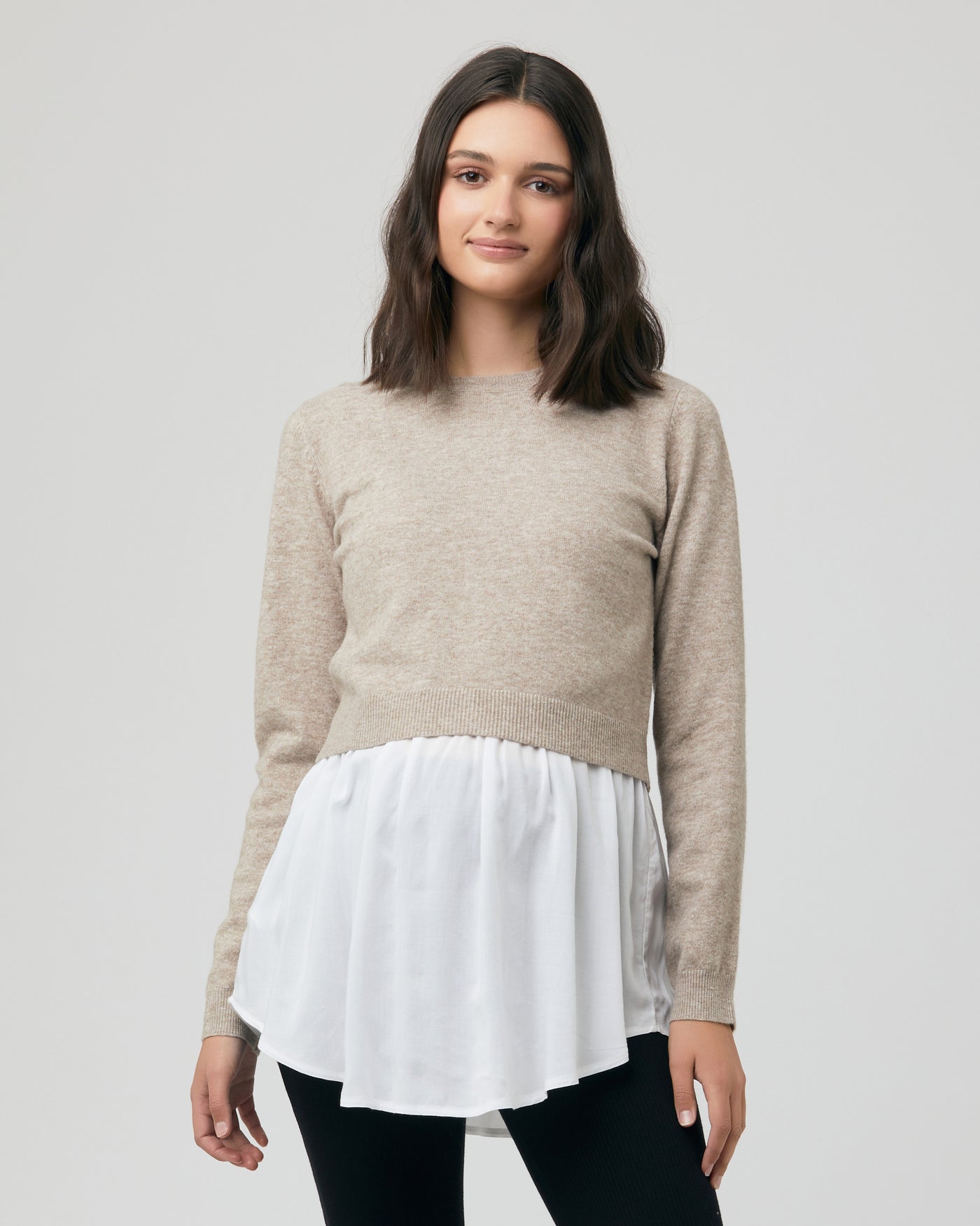 Sandy Nursing Knit Shirt