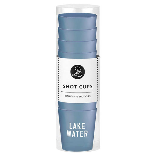 Lake Water Shot Glasses - Set of 10