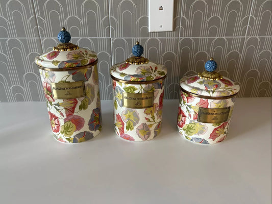 Vintage MC - 3 Piece Canister Set