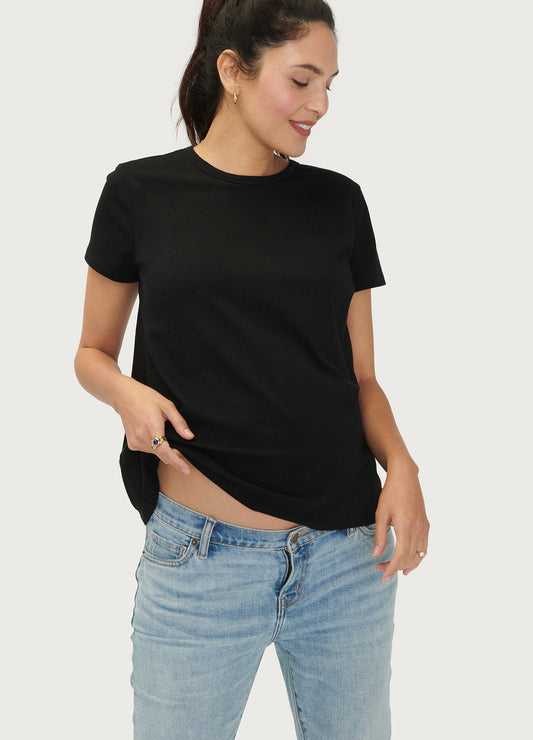 Hatch Perfect Black Crew T