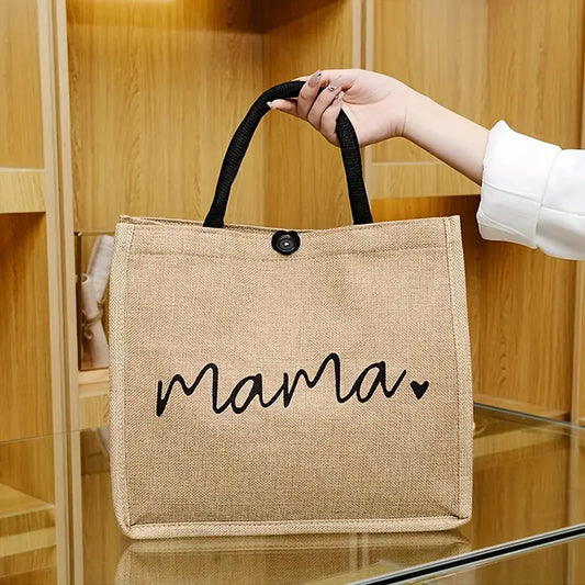 Mama & Gigi jute tote bag