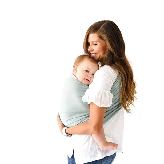 Kyte Baby Linen Ring Sling color Willow